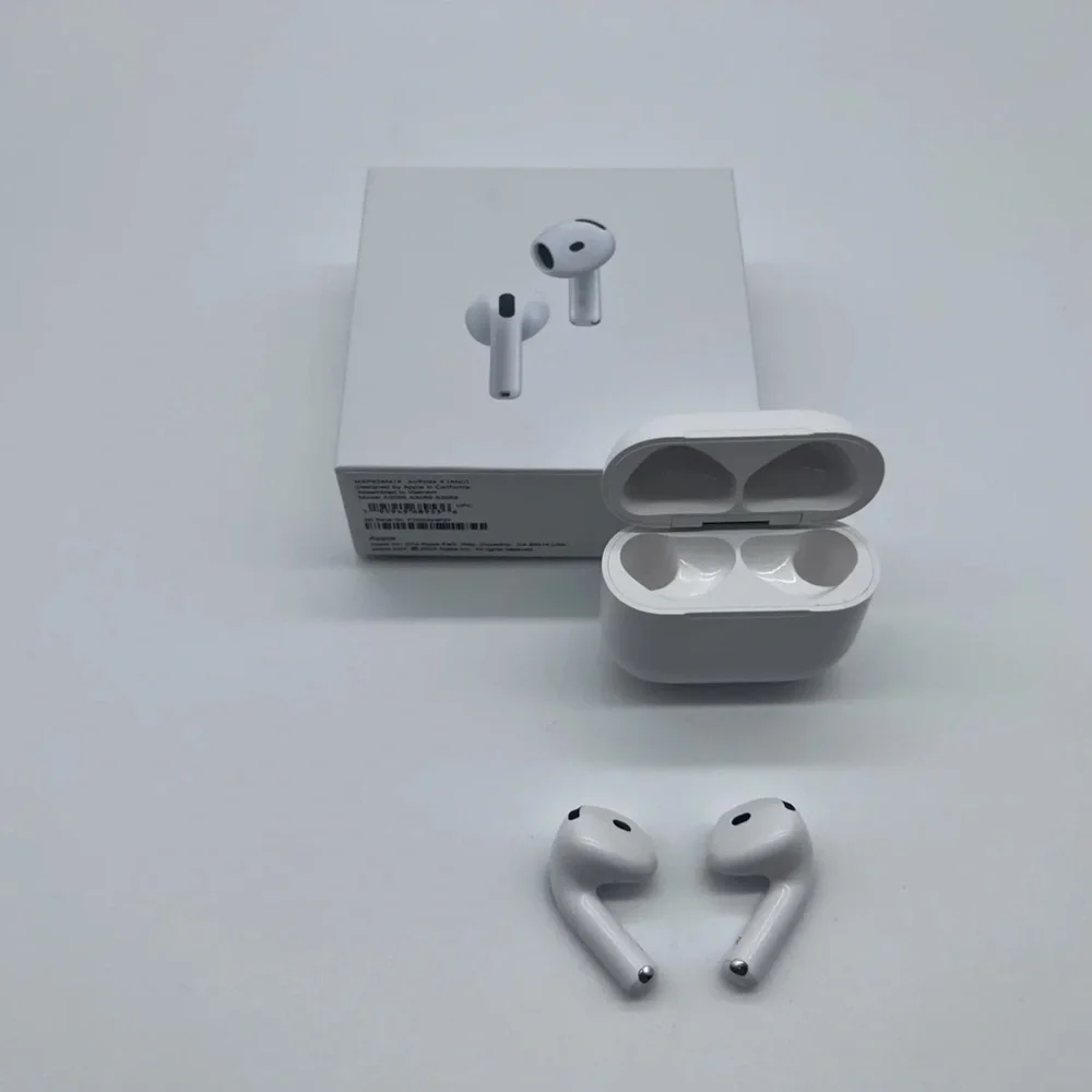 AirPods 4 with White Charging Case